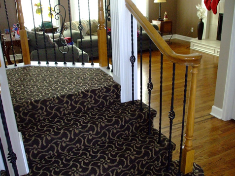 Staircase entrance with Turnout Fitting