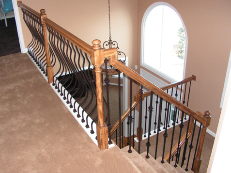 Iron Balusters Installed