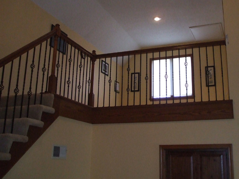 Value added to this home with stair case remodel