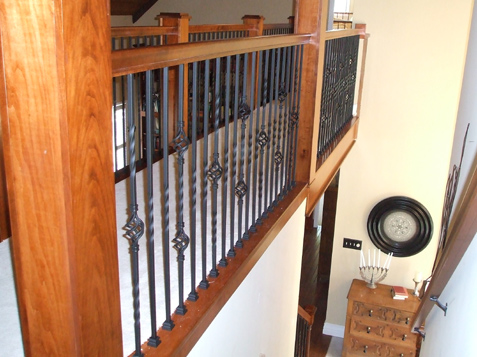 Staircases Kansas City with Iron Balusters and Spindles