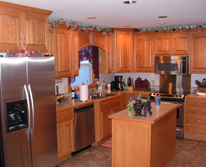 Custom Kitchen Cabinets Oak