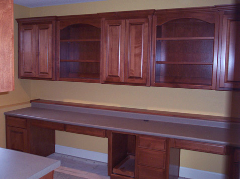 Built-in Desks and Upper Cabinets