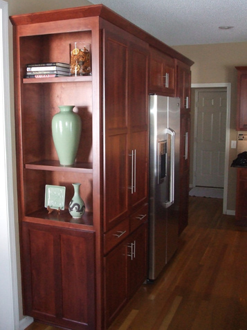 Custom Refinishing Refacing Alternative for Kitchen Cabinets