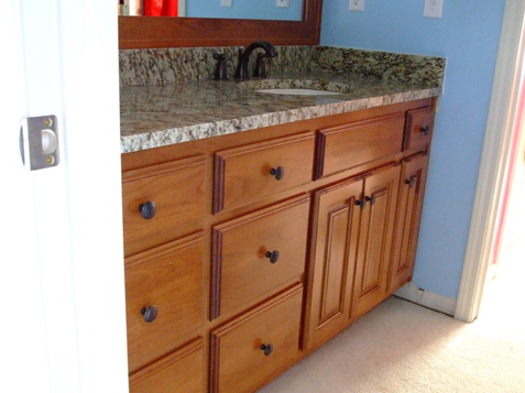 Vanity - Alder Wood - with Granite Top