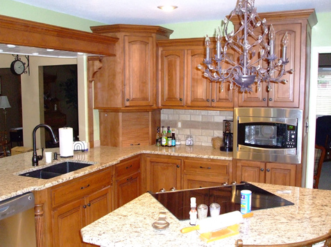 Alder Custom Kitchen Cabinets