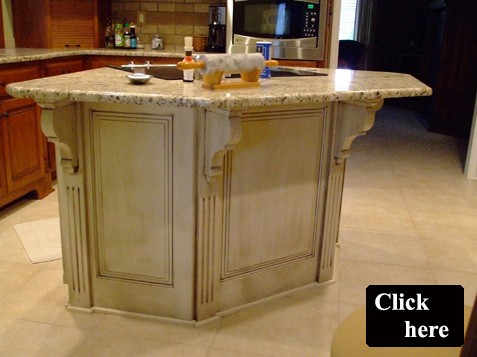 Custom Island Cabinet - Olathe, Kansas