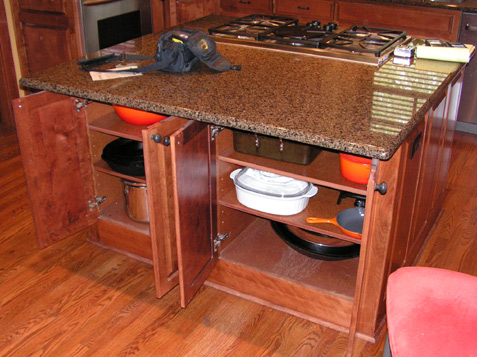 Island with lots of storage
