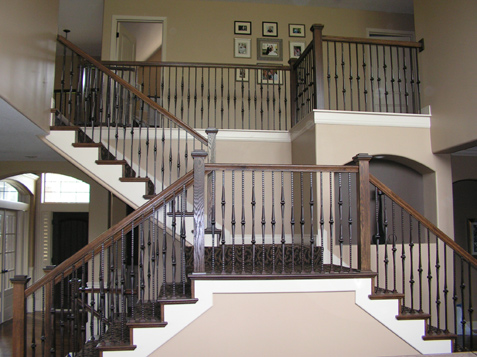 Now an elegant staircase