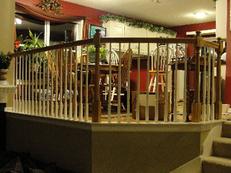 Wood Spindles replaced