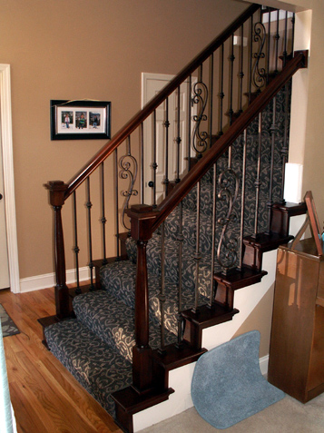 Value added to this home with stair case remodel