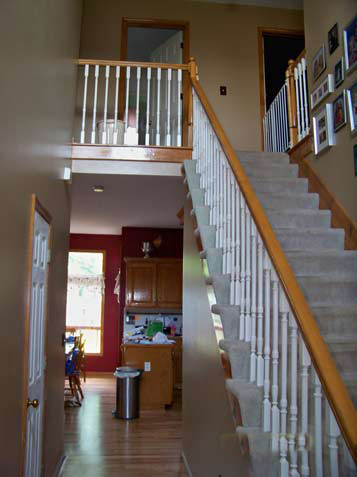 stair balcony before