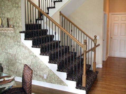Varied spindle design provide significant visual impact