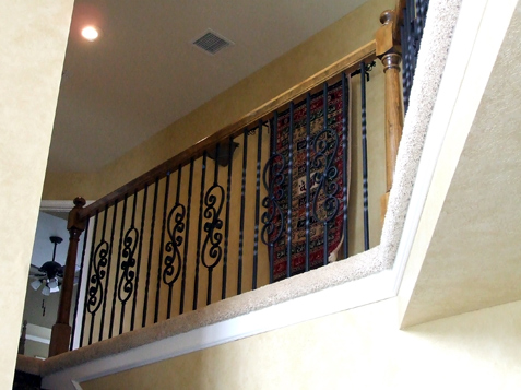 Scroll spindles provide significant visual impact