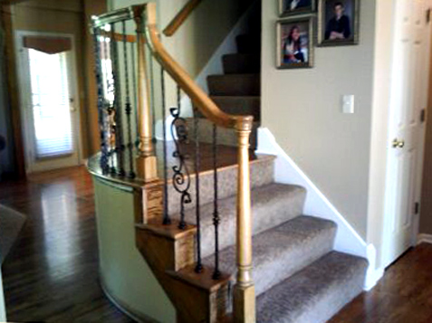 Iron Spindles replaced