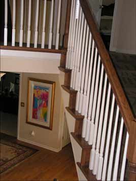 staircase needs updating