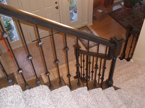 Stair Posts and new railing