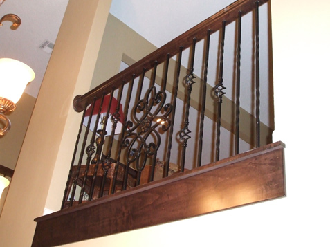 Now an elegant staircase