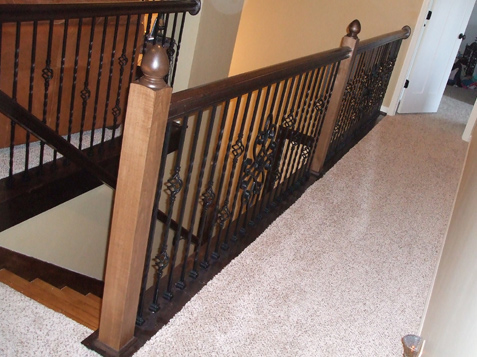 Now an elegant staircase