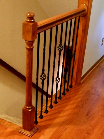 Dramatic Stairs remodel Overland Park Kansas