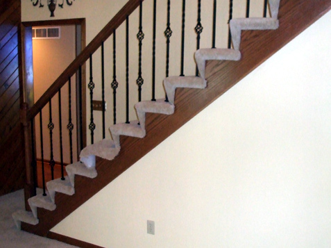 New handrail and posts