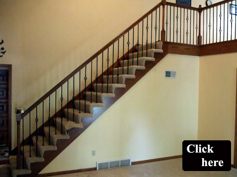 Iron Spindle Replacement and Staircase Remodel