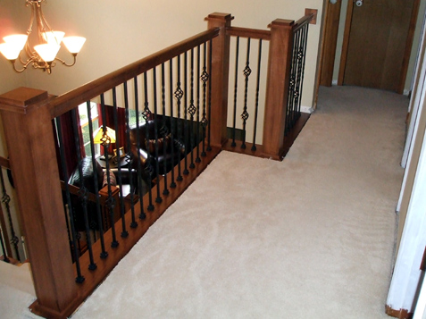 new updated balcony staircase
