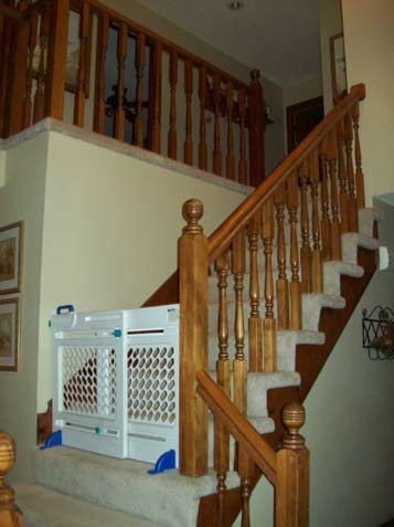 Old dated staircase