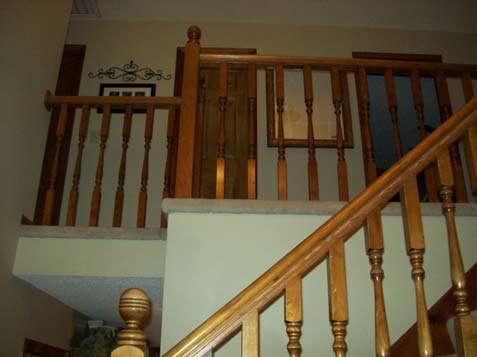 outdated staircase