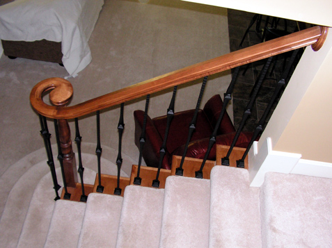 Iron Spindles bring homes up to date like no other renovation