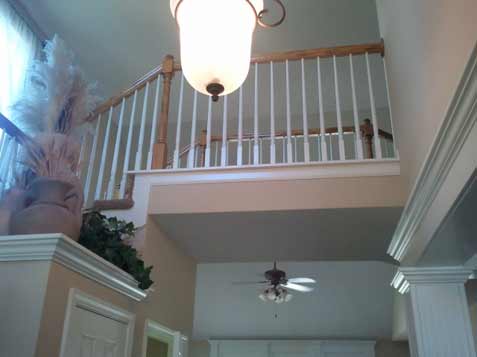 old spindles and dated look