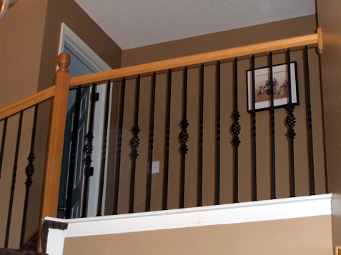 Now an elegant staircase