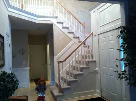 Old dated staircase