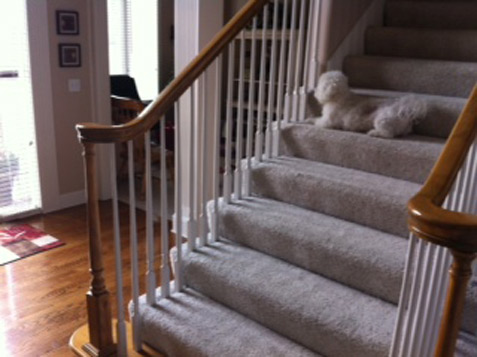 old spindles and dated look