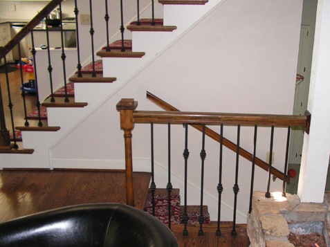 Traditional Iron Spindle Design