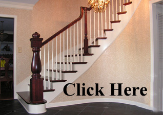 Remodel of Curved Staircase - Changed from Ugly Metal to Beautiful Wood 