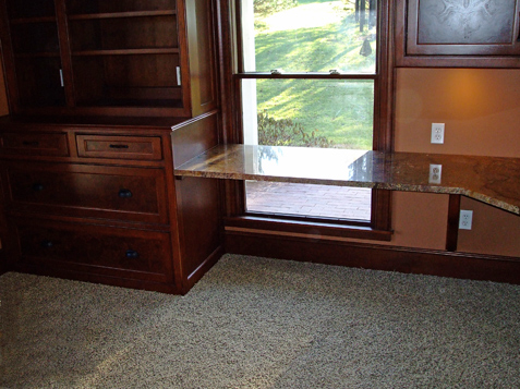 Office Cabinets for the Home Custom by KC Wood