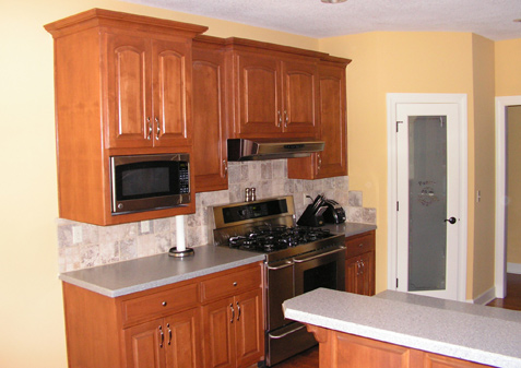 Custom Birch Kitchen Cabinets Cabinetry