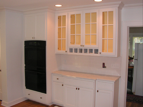 Shaker Kitchen Hutch with Mail Slots