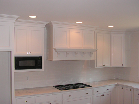 Shaker Kitchen Hood Mantle