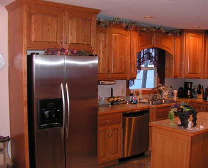 Custom Oak Cabinets