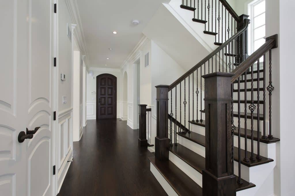 modern farmhouse stair 